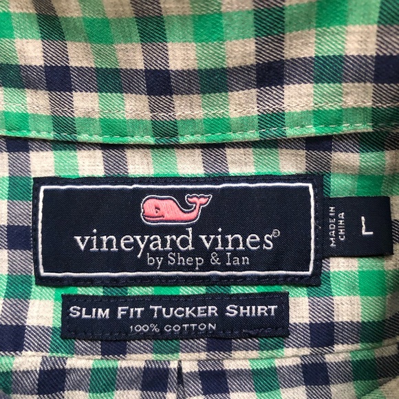 Vineyard Vines Long Sleeve Slim Fit Tucker Shirt - Picture 3 of 3